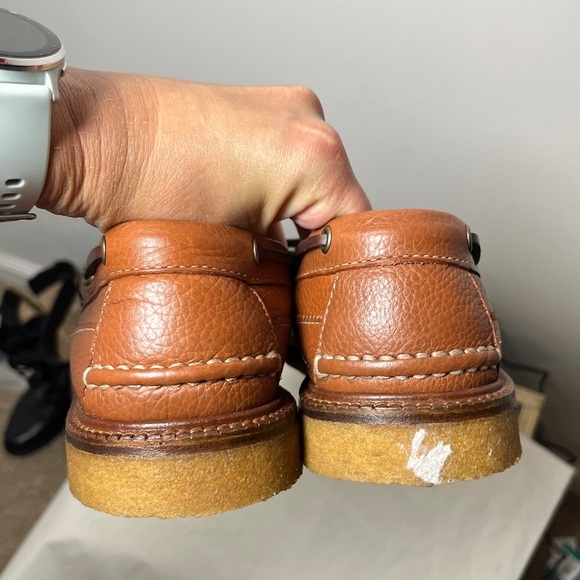 J Crew Camden Crepe-Sole Slip-On Loafer in Pebbled Leather BE388 sz 8.5 - Picture 12 of 14